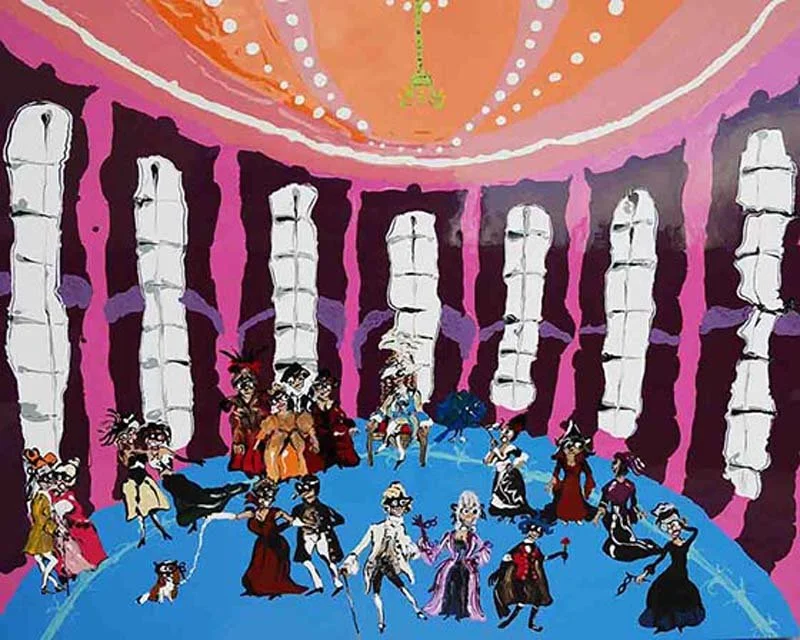   Masquerade Ball , Courtesy of the artist. 