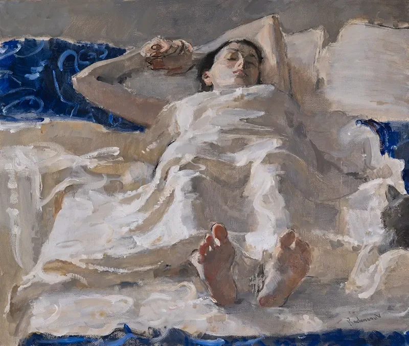   Sleep  80x95 cm, oil on canvas, 2022 