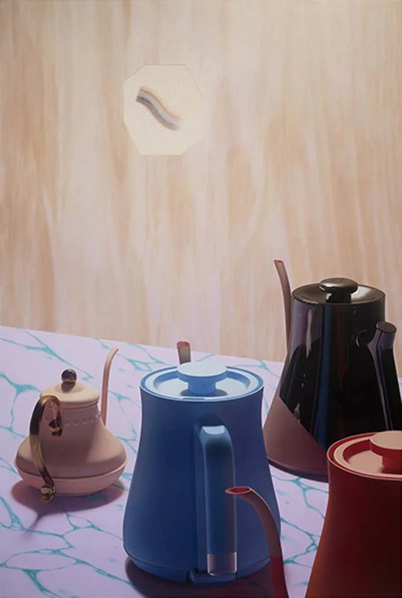   Look Up , 2025, oil on canvas over panel. 