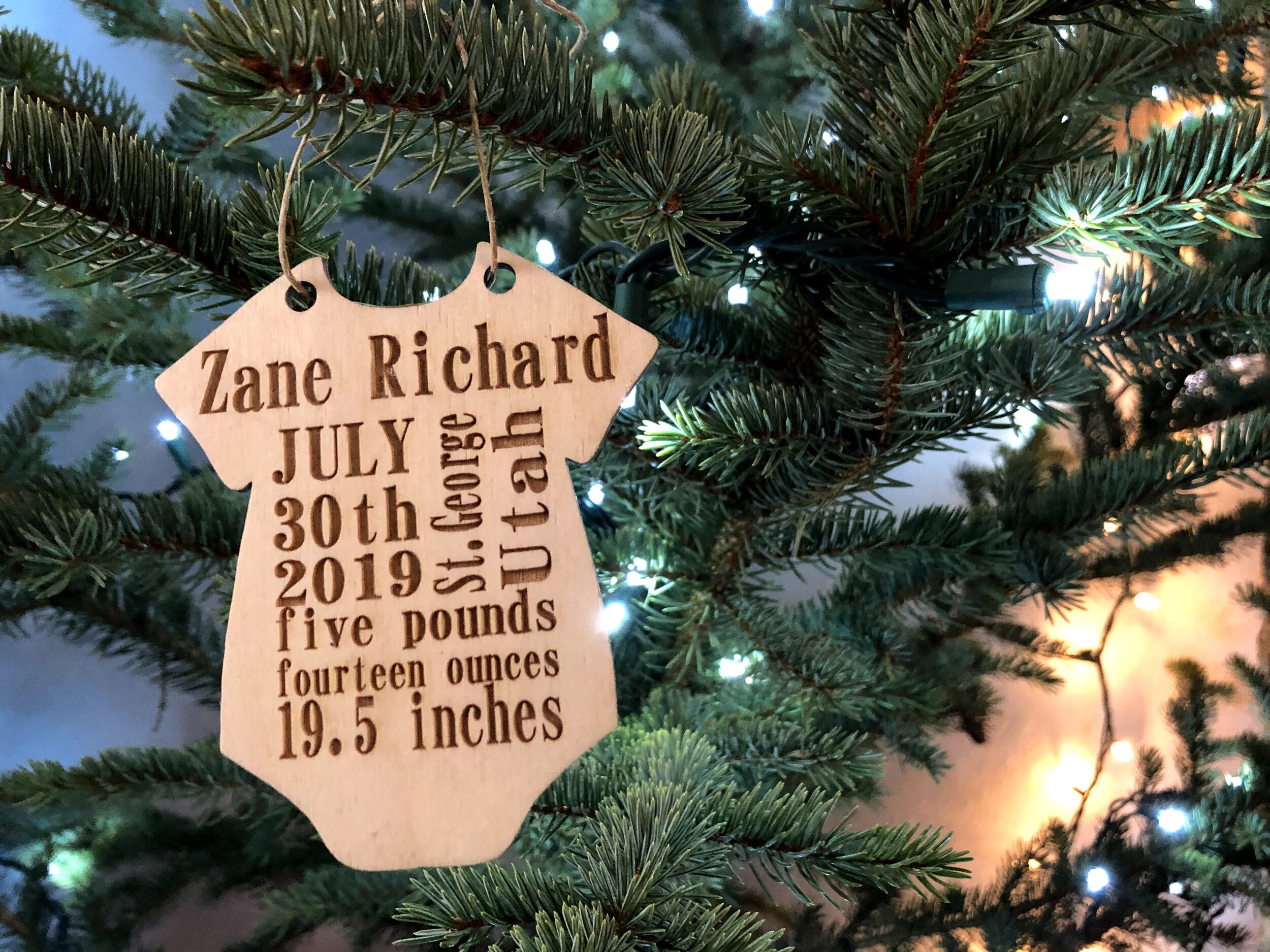 Custom Name Tags and Ornament