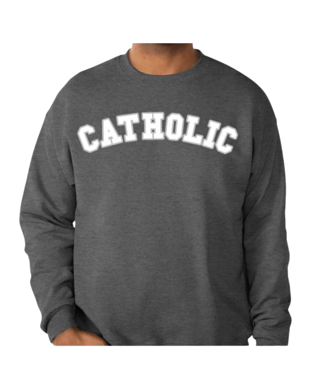Catholic "Life with Christ is a wonderful adventure" Sweatshirt