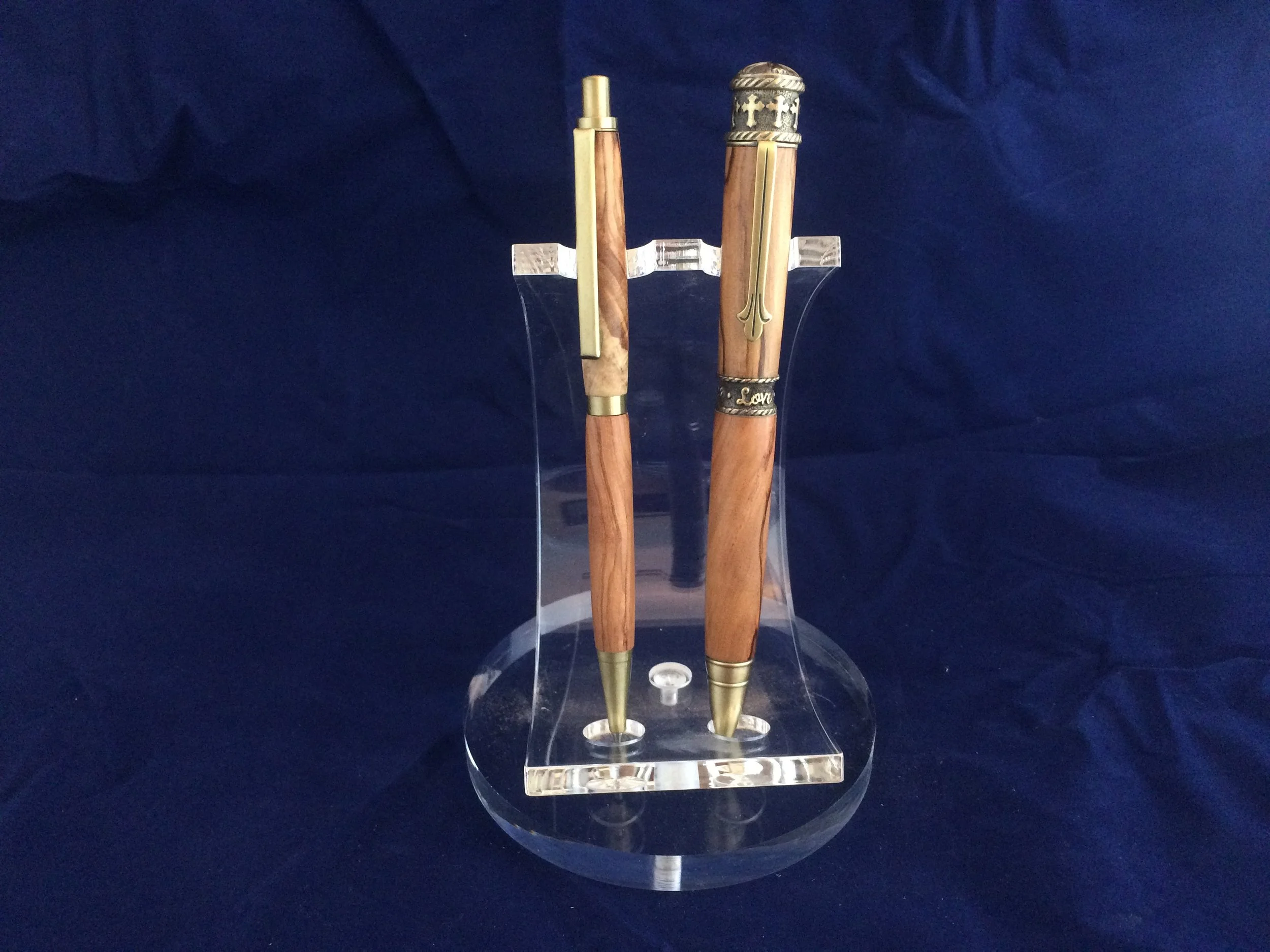Faith, Hope, and Love Bethlehem Olive Wood set