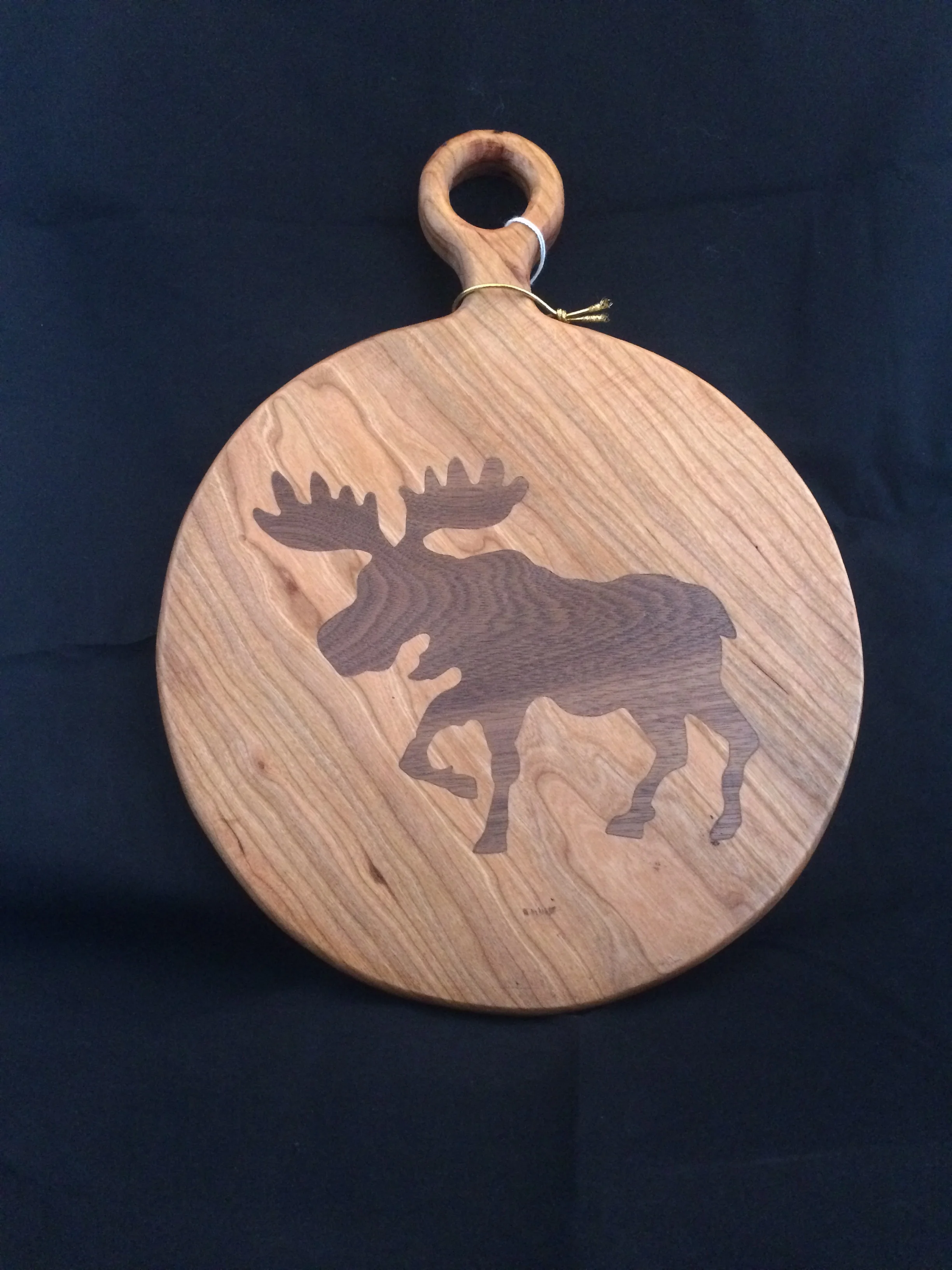 Cherry Board/ Walnut Moose