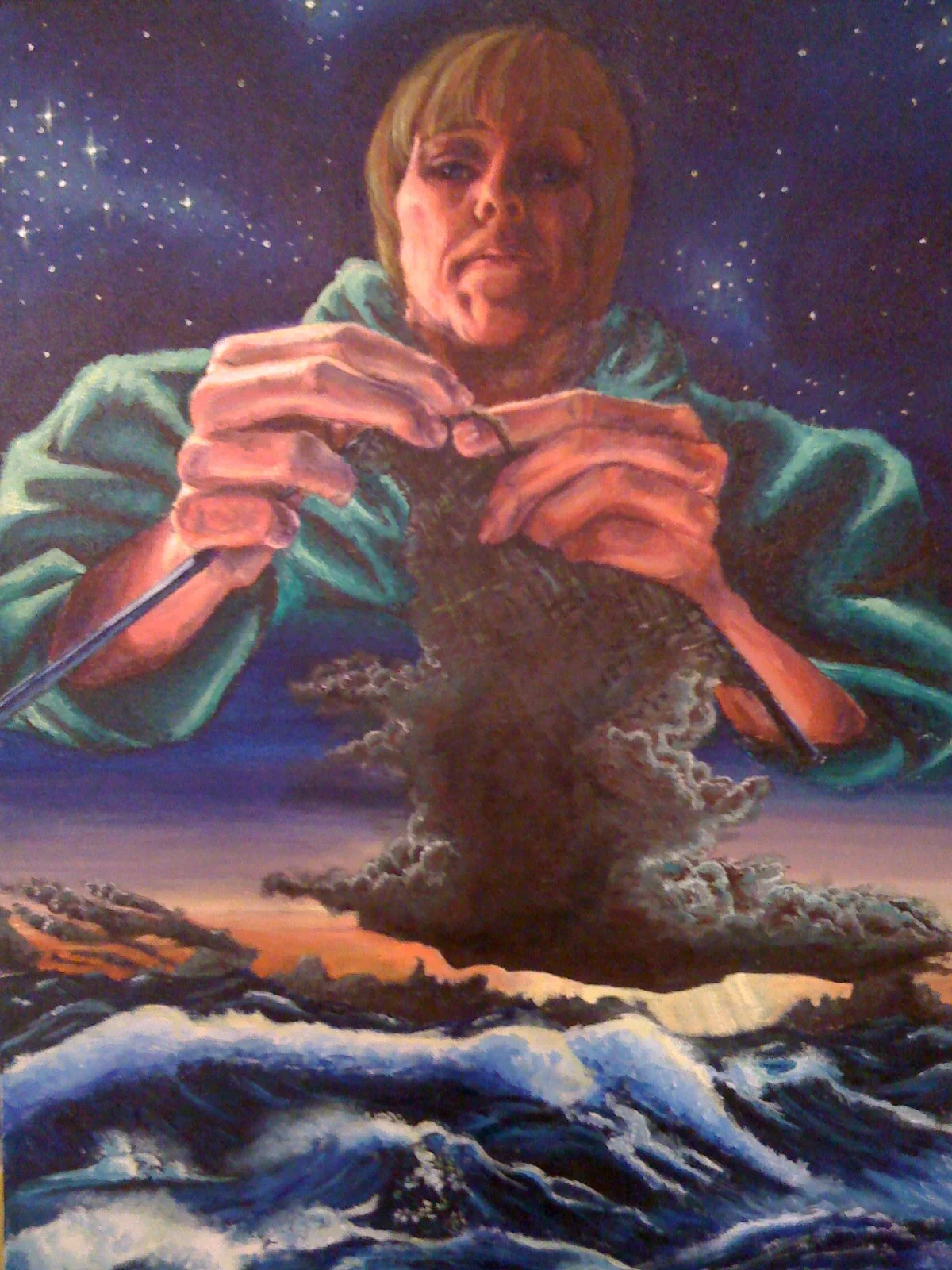 Knitting up a Storm (Lora)