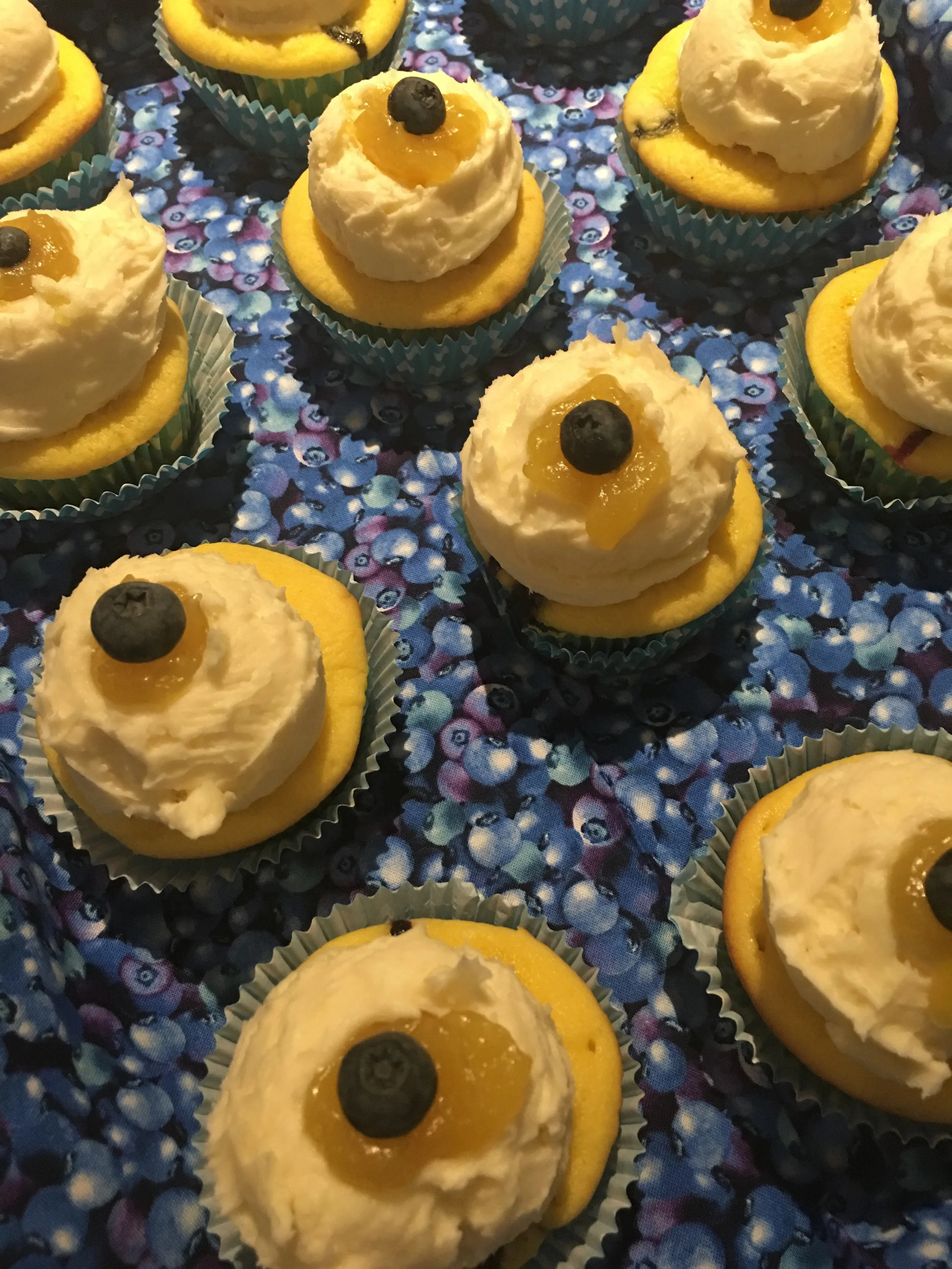 Lemon Blueberry Cupcakes