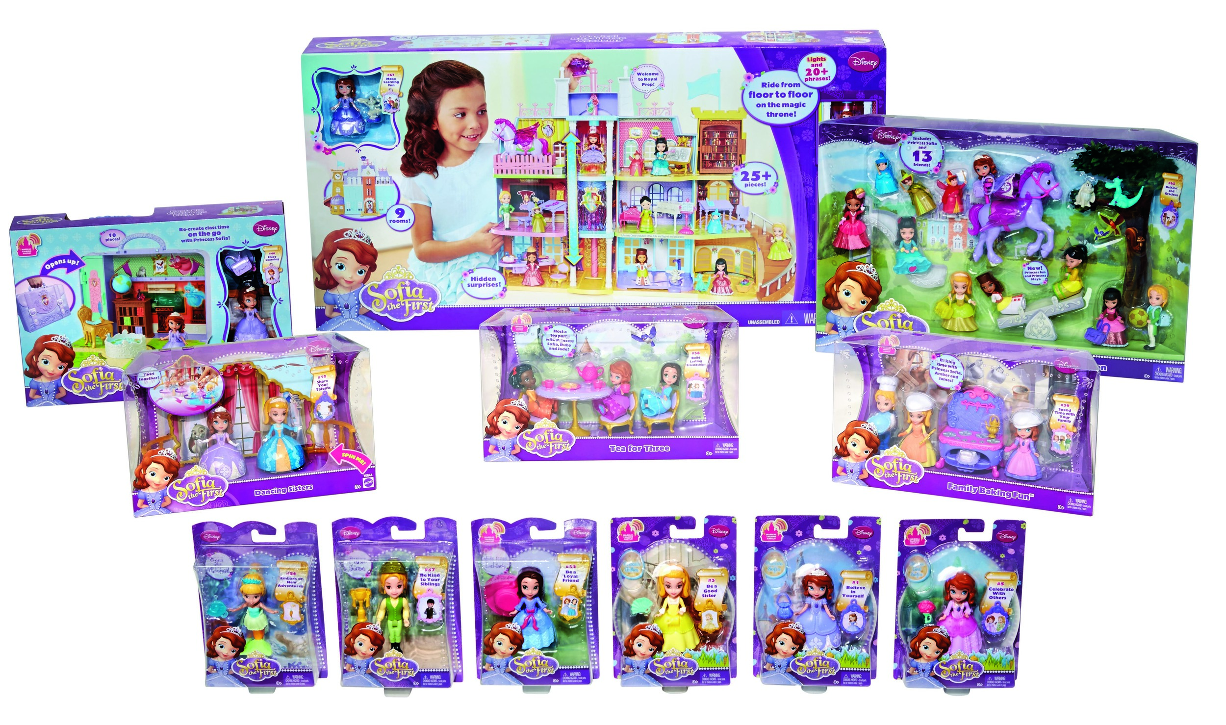 Sofia the First Packaging