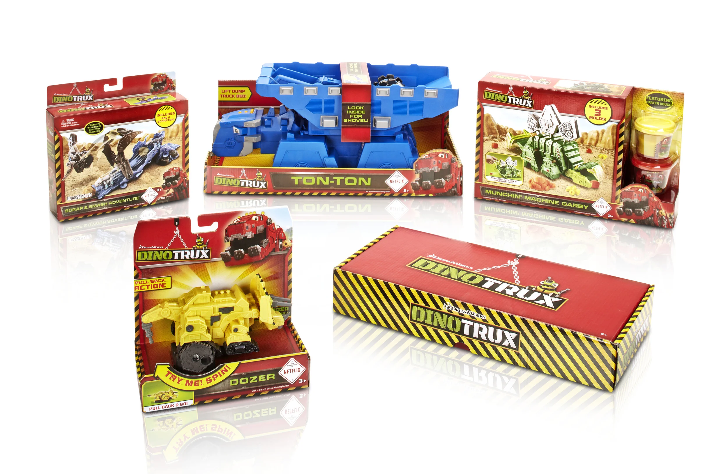 Dinotrux Packaging
