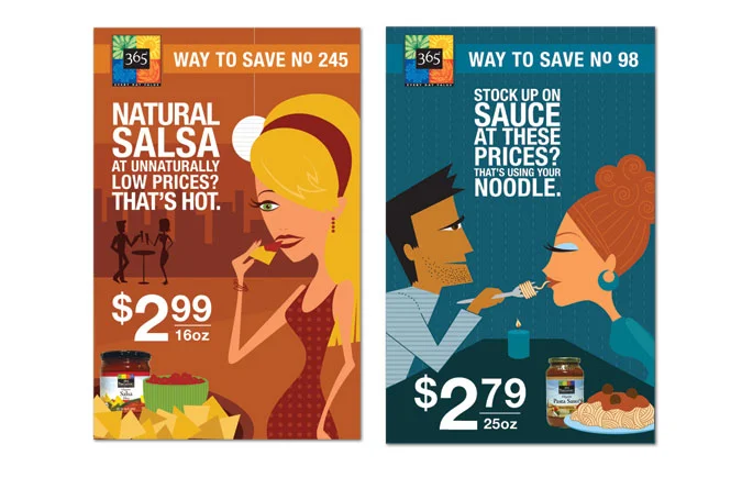 Whole Foods Market 365 Campaign - Illustration
