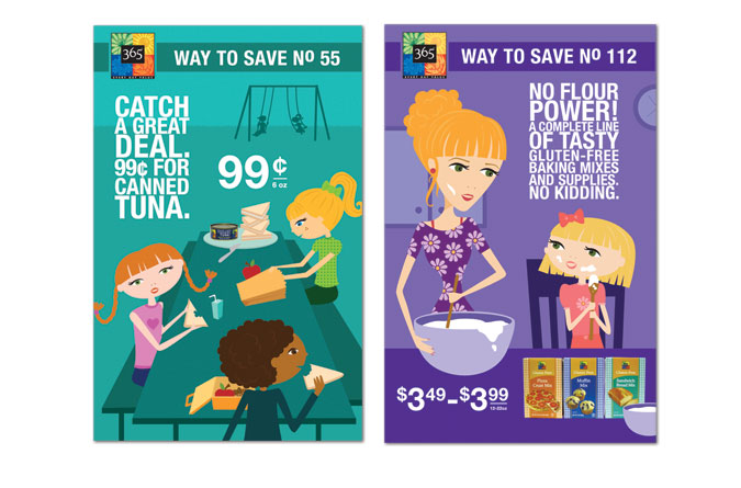 Whole Foods Market 365 Campaign - Illustration