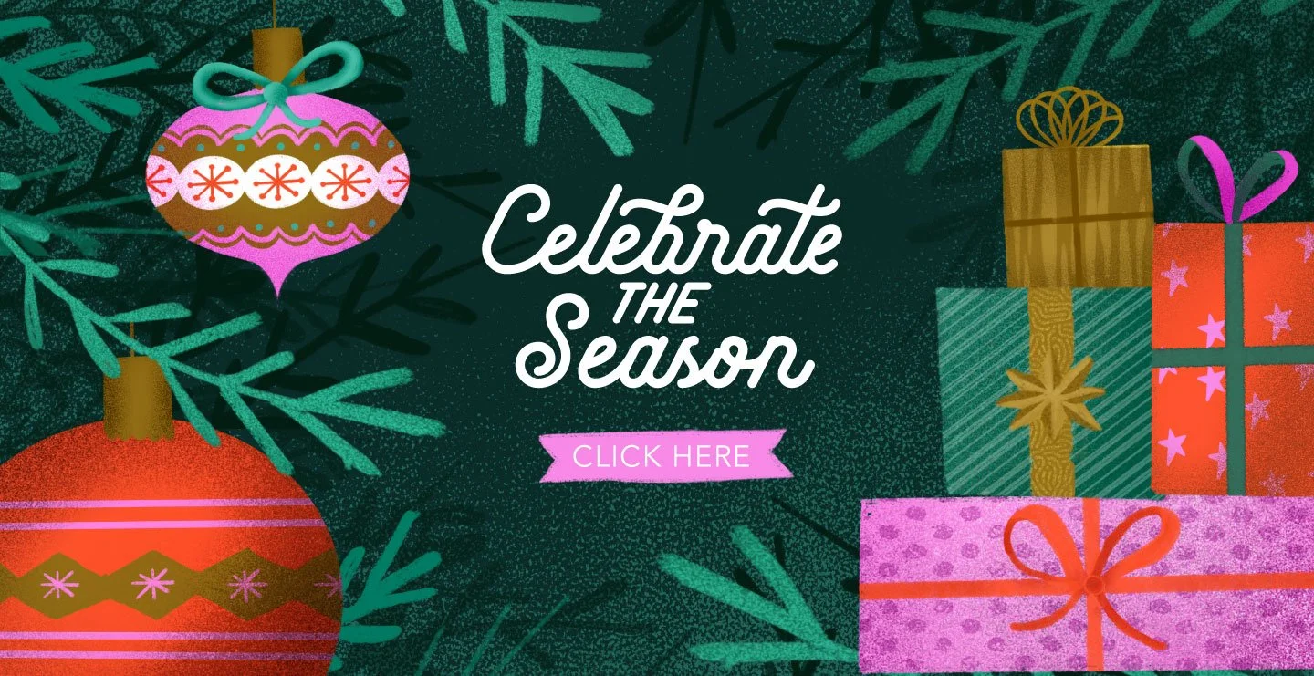 Holiday Campaign Illustration - CBRE