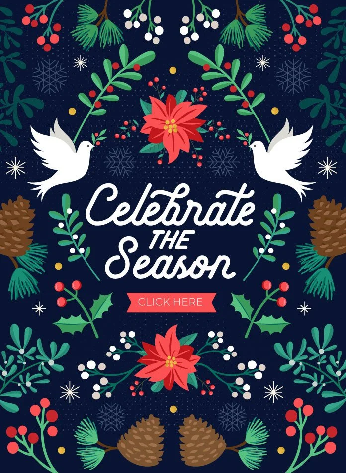 Holiday Campaign Illustration - CBRE 2024