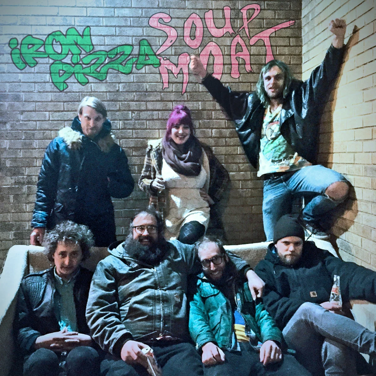 GLS014 - Iron Pizza / Soup Moat (Split)