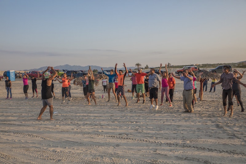 <strong>ConBody NYC Sunset Beach Workout</strong>