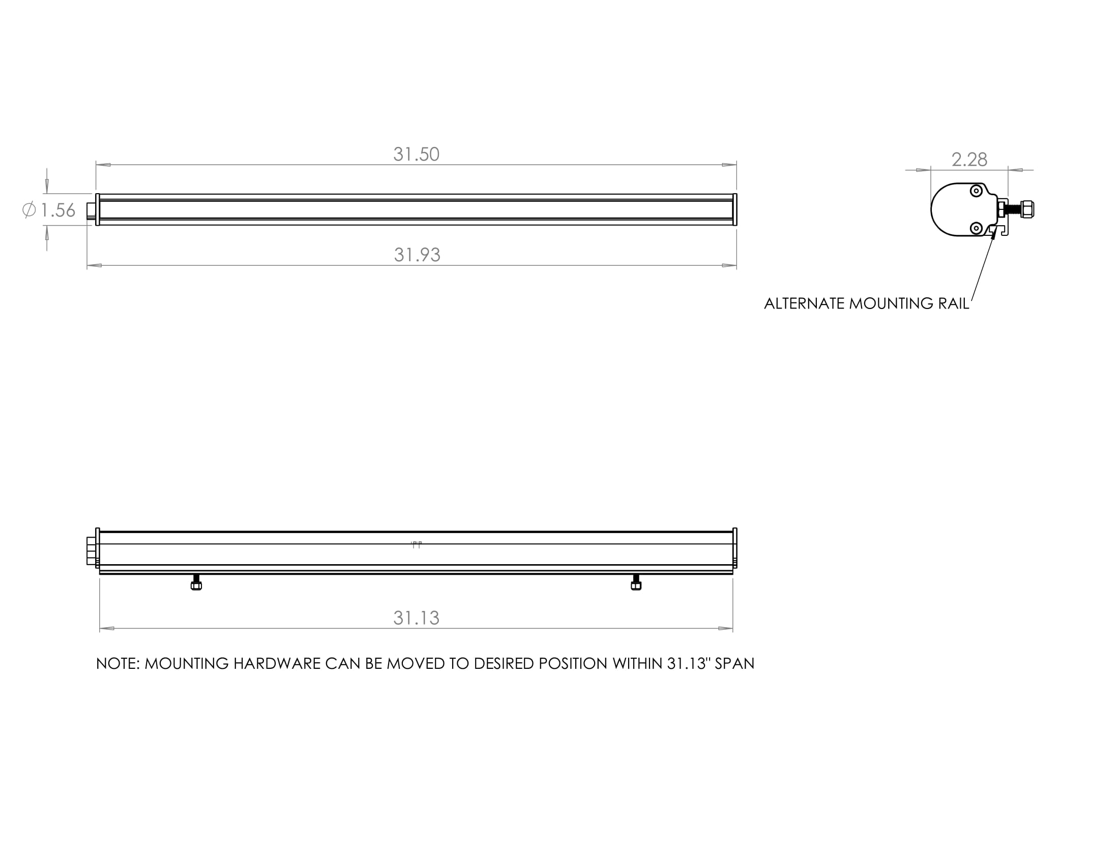 Baja Designs RTL-B, 30" Light Bar-4