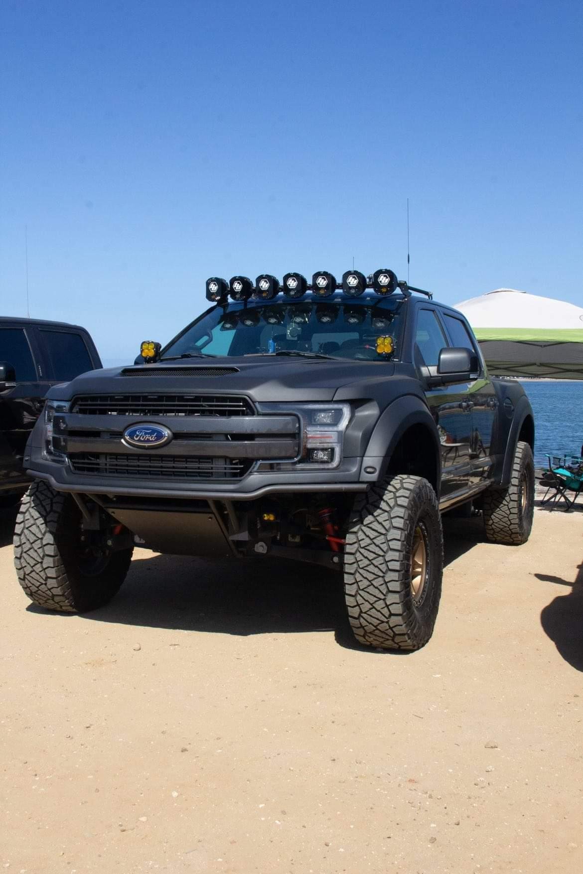 EVIL OFFROAD 2017-2020 FORD RAPTOR ROOF MOUNTED LIGHT BAR SYSTEM — EVIL