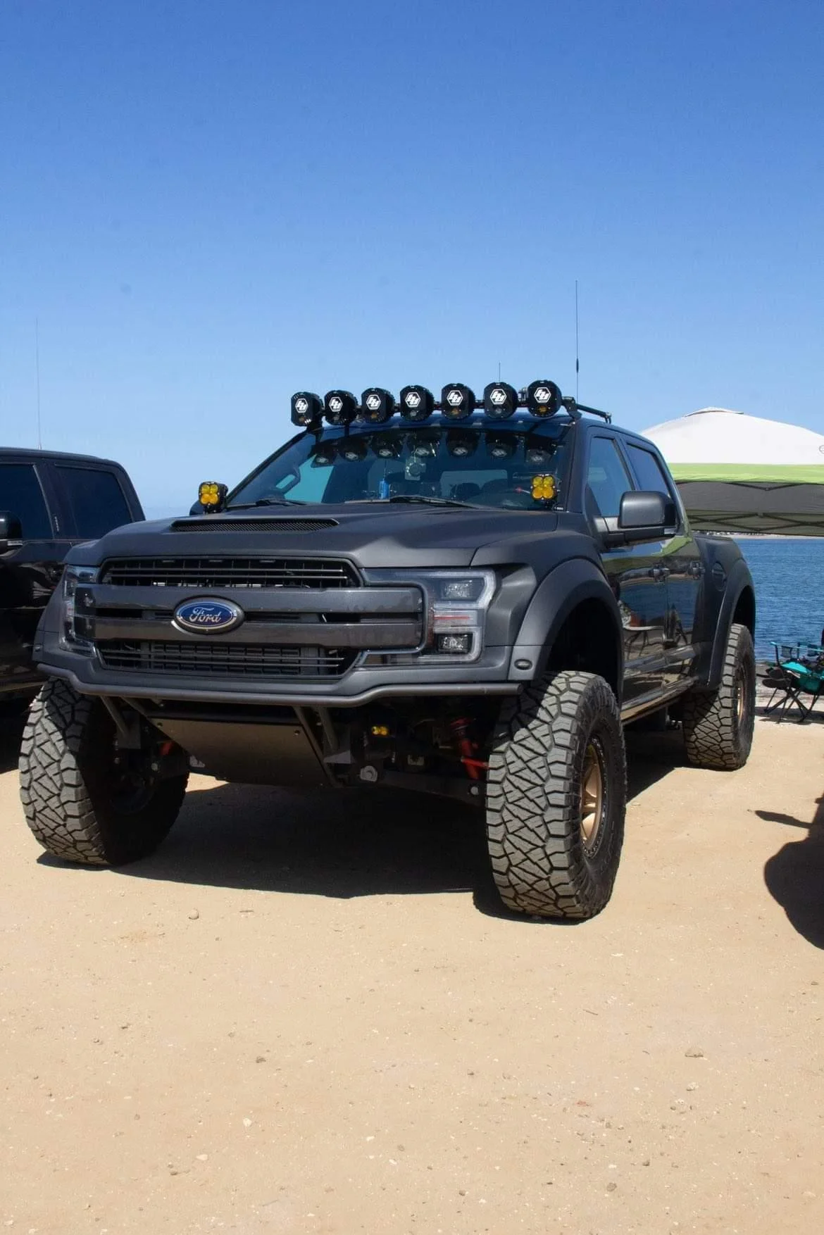EVIL OFFROAD 2017-2020 FORD RAPTOR ROOF MOUNTED LIGHT BAR SYSTEM — EVIL