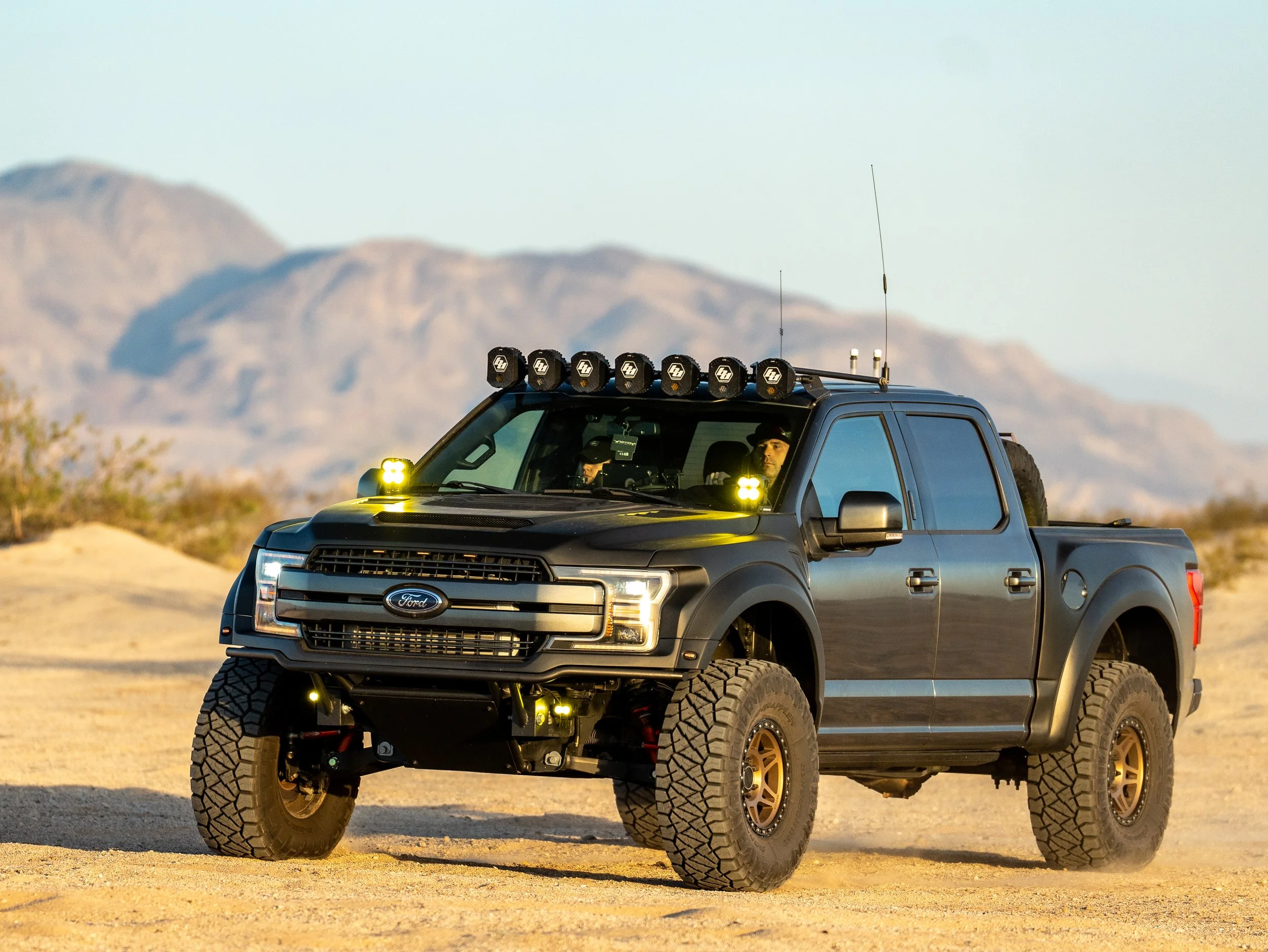 EVIL OFFROAD 2017-2020 FORD RAPTOR ROOF MOUNTED LIGHT BAR SYSTEM — EVIL