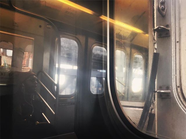 Trainlife. #nyc #brooklyn #photography #hashtags #photographer #train #subway #artistsoninstagram #art #film #iphone #newyork #newyorkcity #abstract