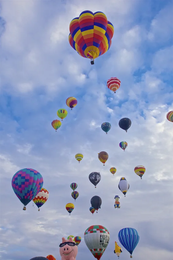 Balloons Ascending ©Connie Bransilver