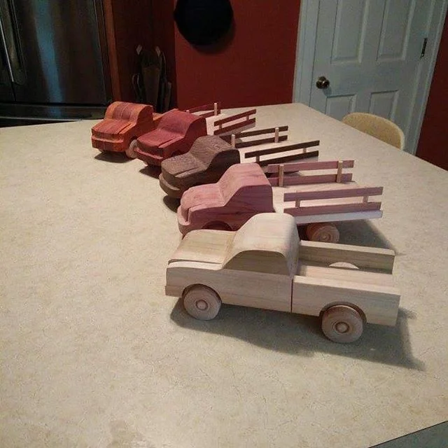 Big Mac's Trucks makes awesome wooden trucks, buses, and more for kids and grownup collectors! 
And McCarthy's Pub Scrub makes beautiful beer soaps in so many lovely scents.

#nocoastcraft #handmademn #mn #midtownglobalmarket #shoplocalmn #minneapolis #nocoastcraftorama #2018nocoastvendor