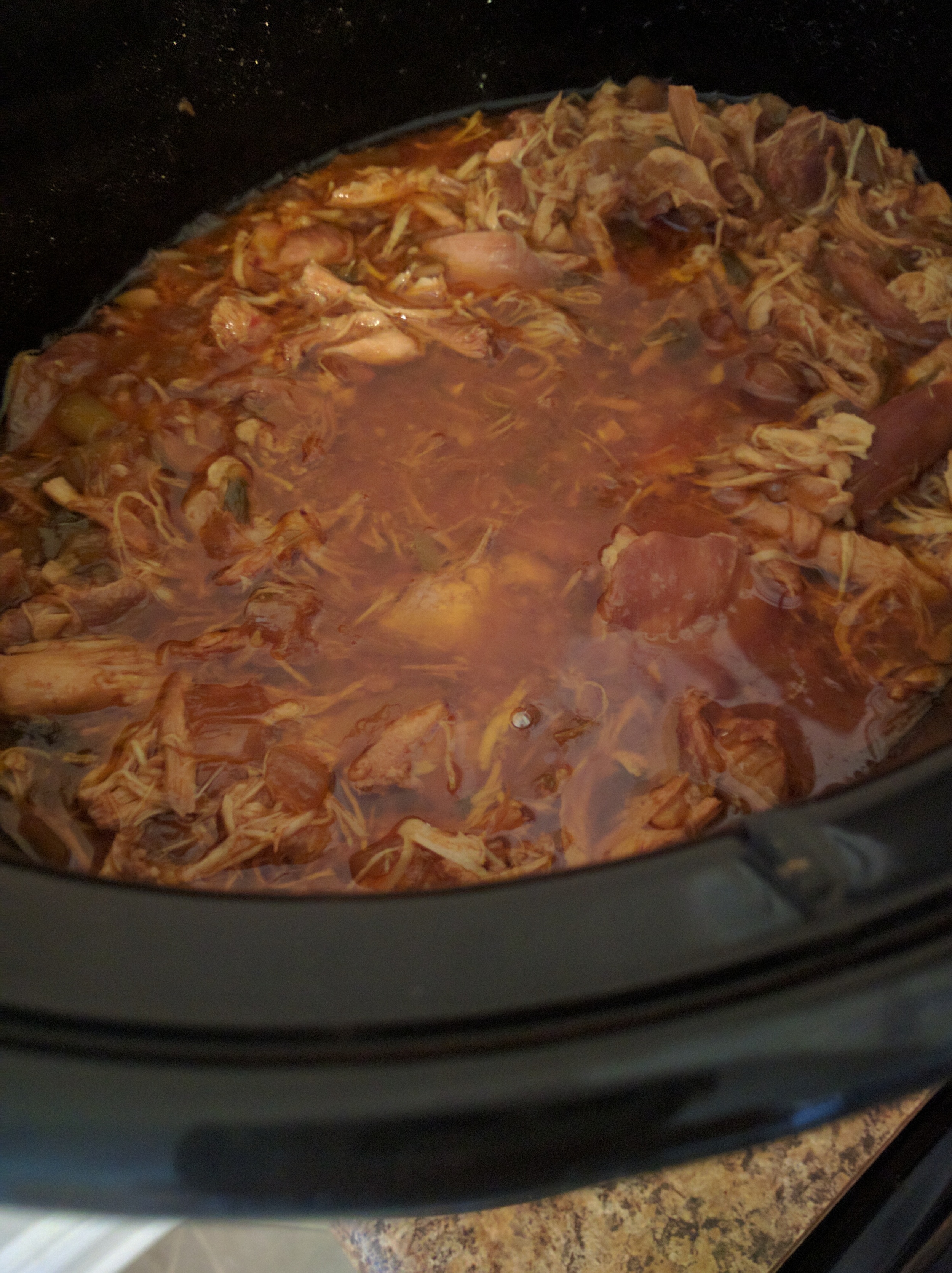 Your finished meal! Thank you crockpot for taking such good care of us!