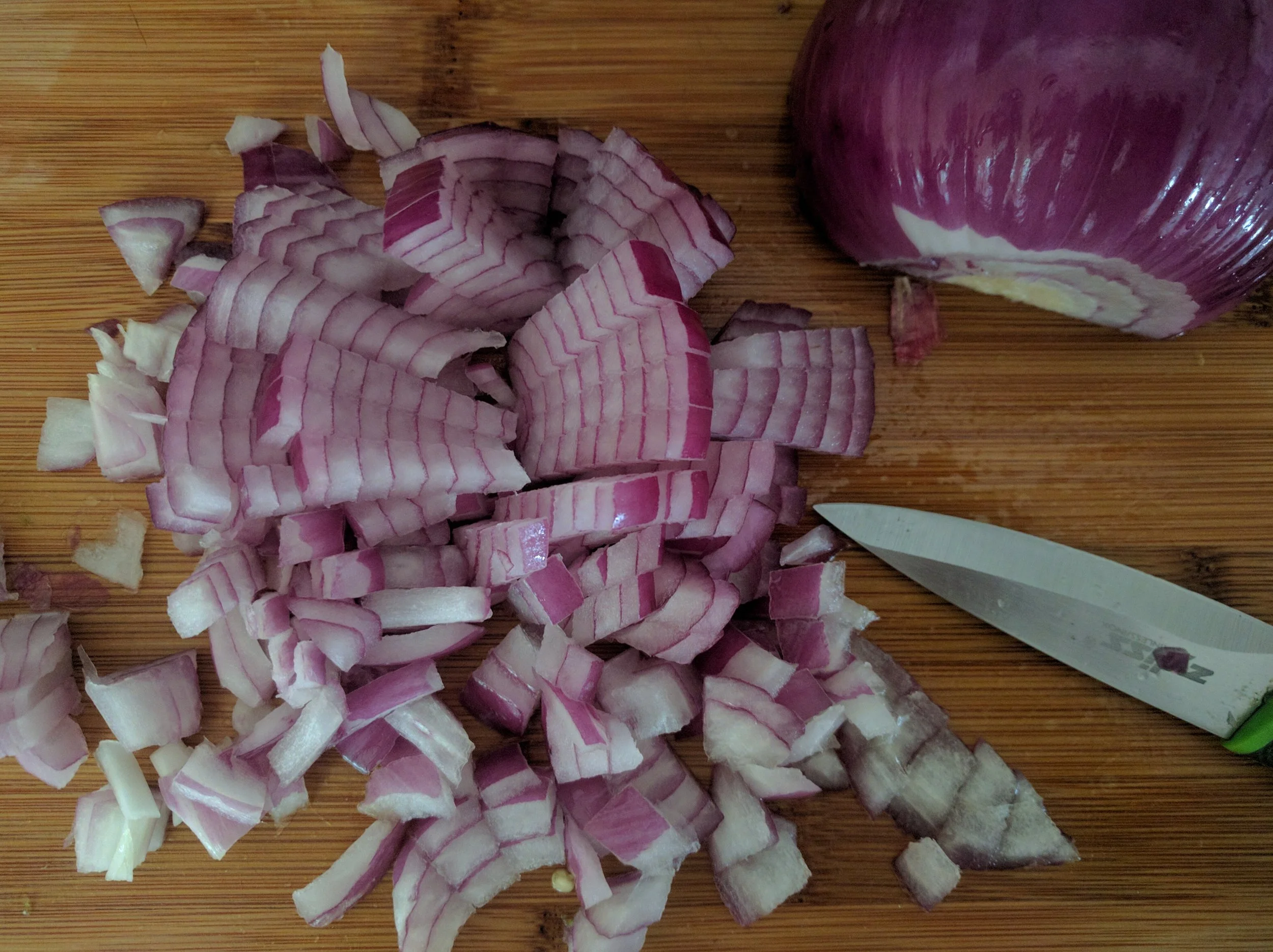 I always use more onion than called for because I love them!
