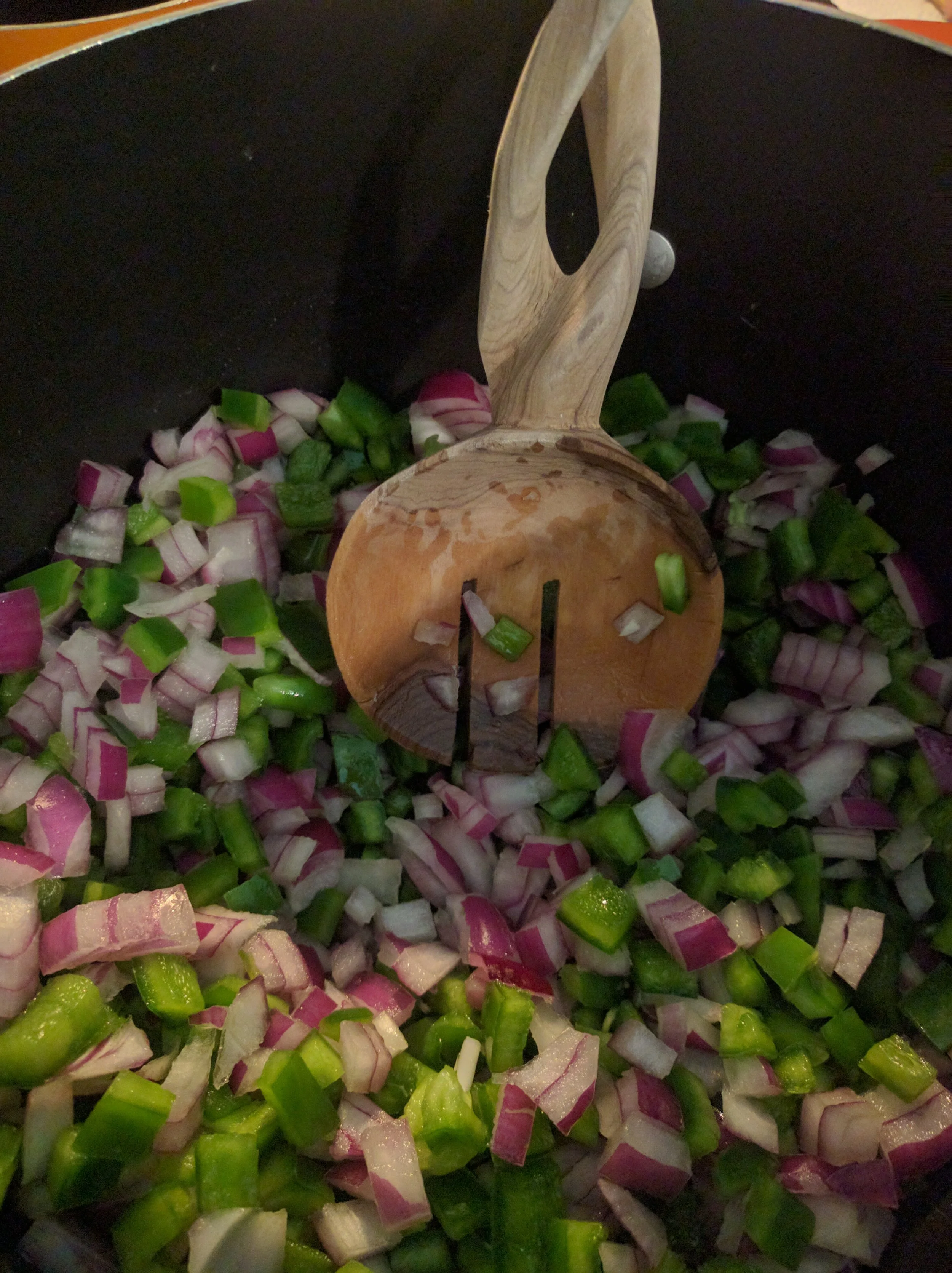 You know a meal is going to be tasty when it's this colorful!