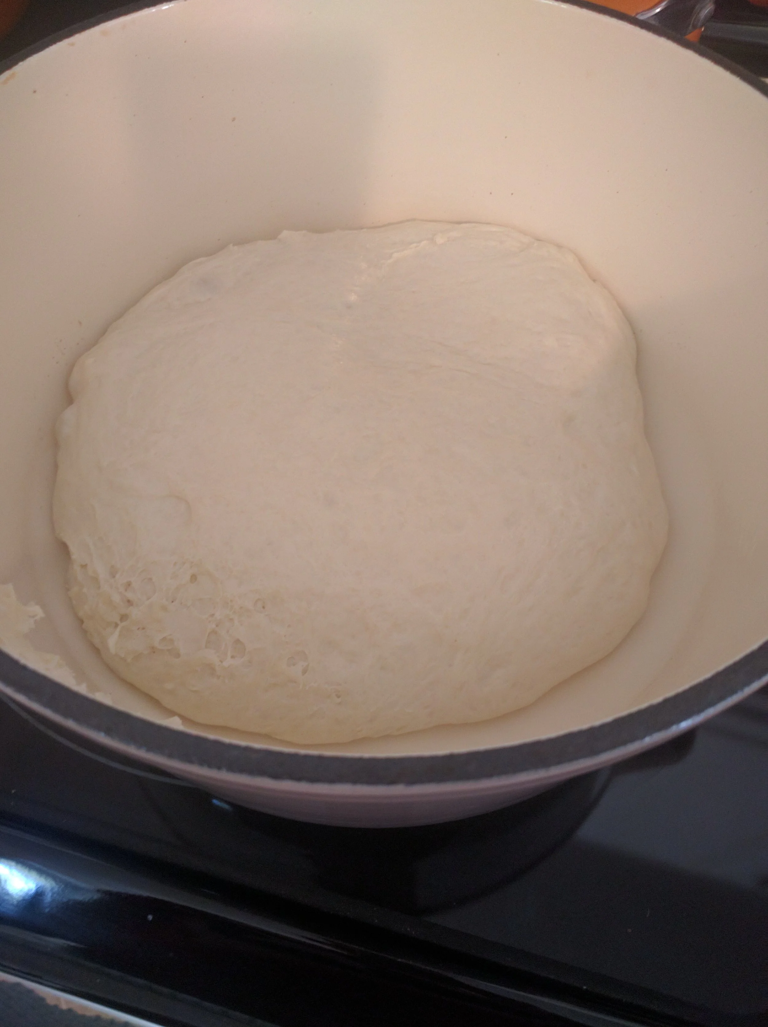 Goodbye dough ball, hello oven!