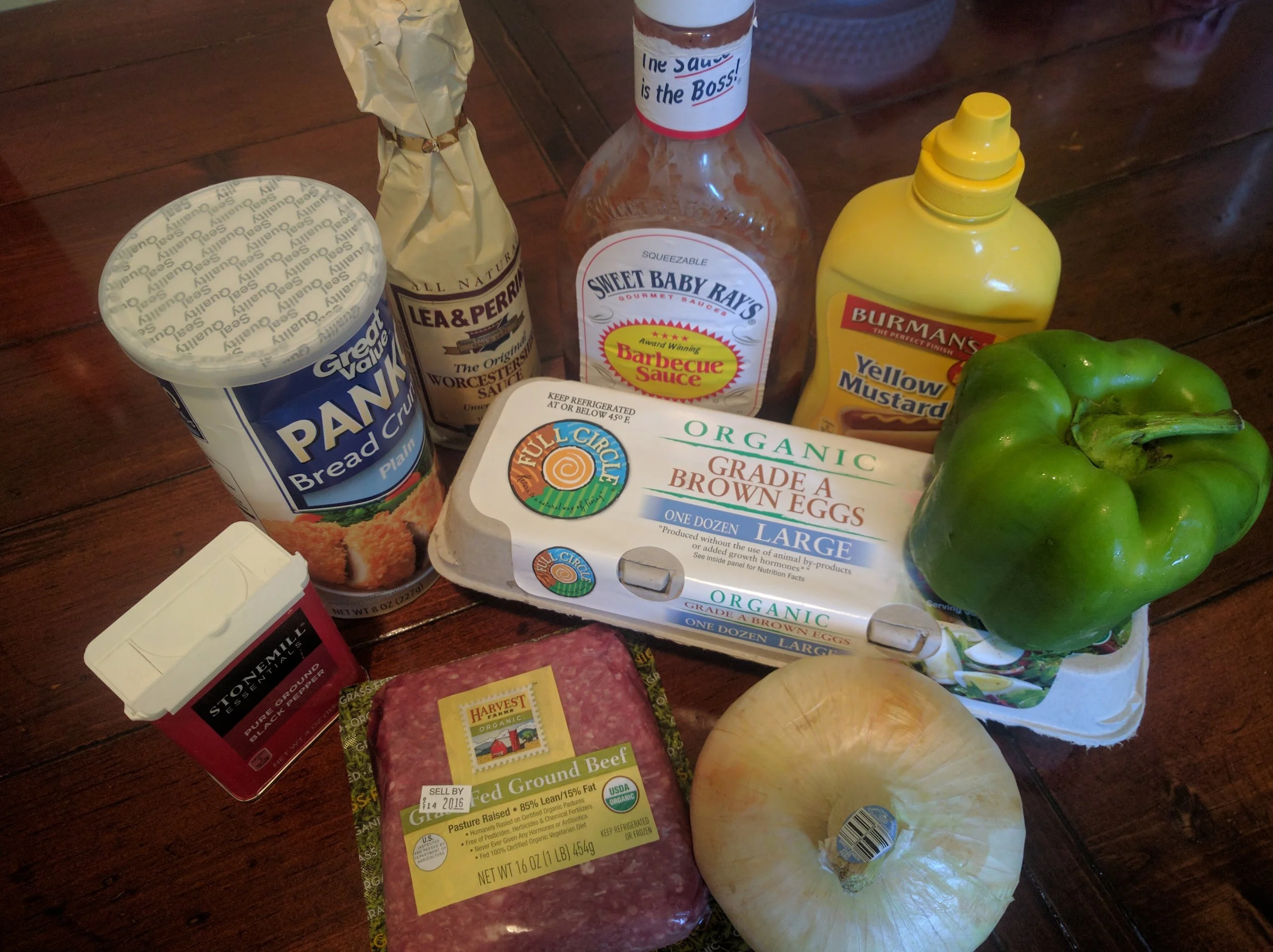 Oops! Forgot to get the garlic in this shot!