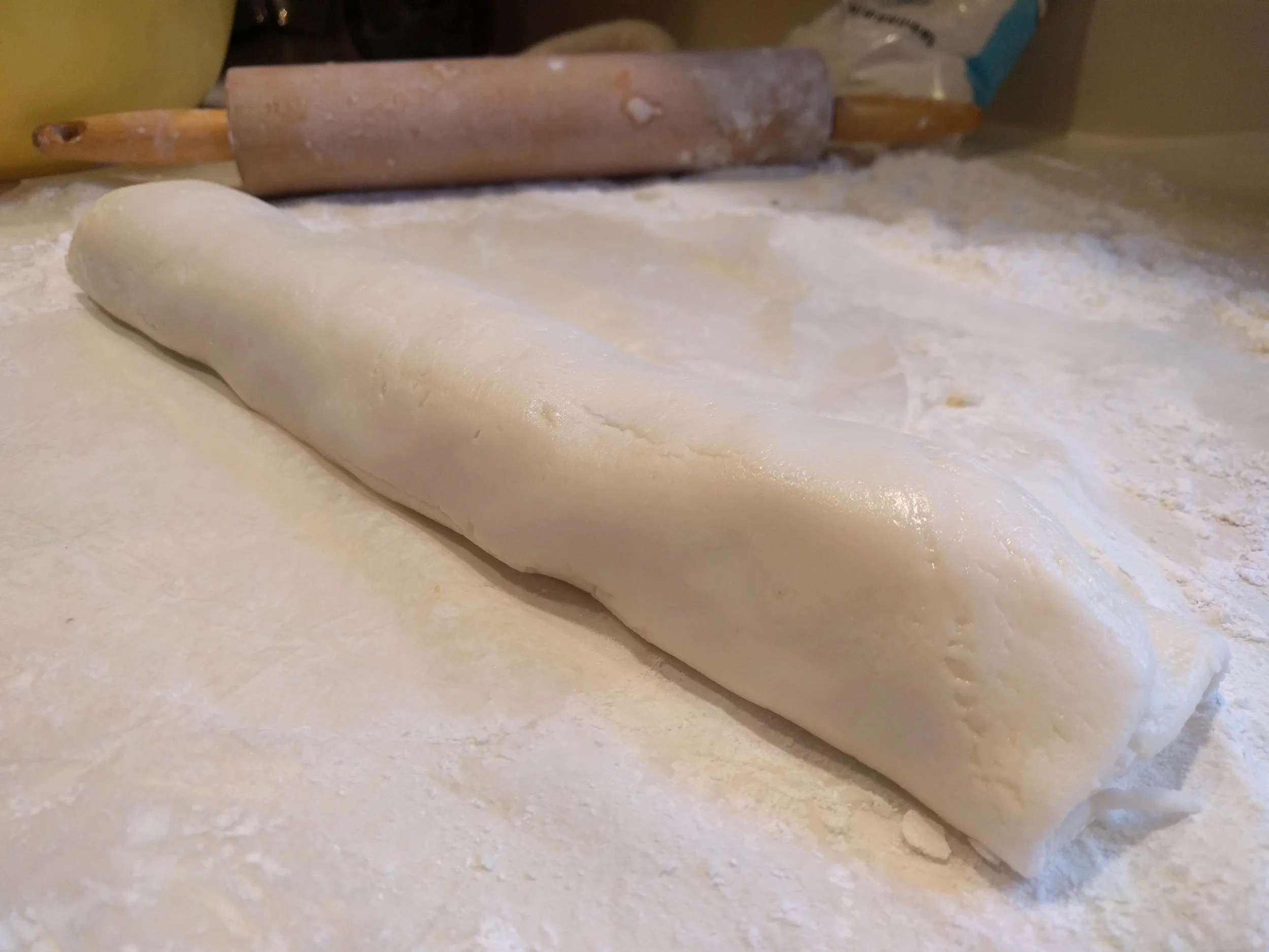 Optional: Put in the fridge to harden before slicing