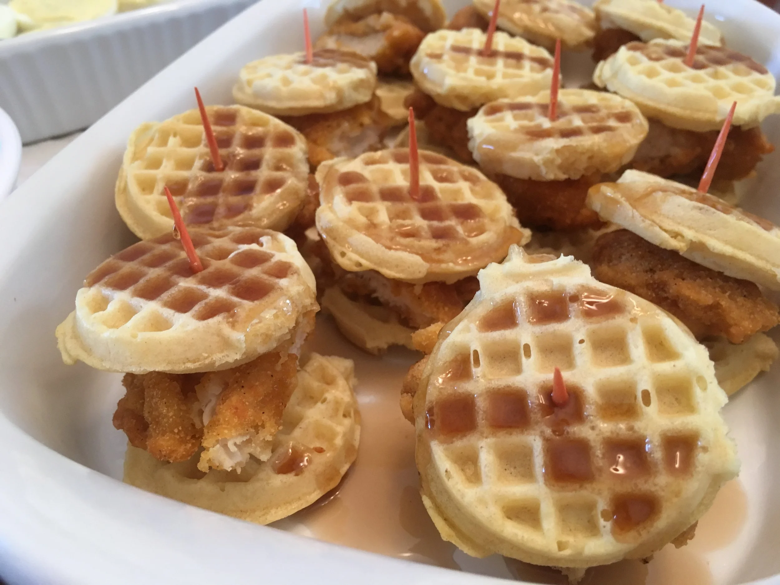 Please note that I used only orange toothpicks, just for the Vols!