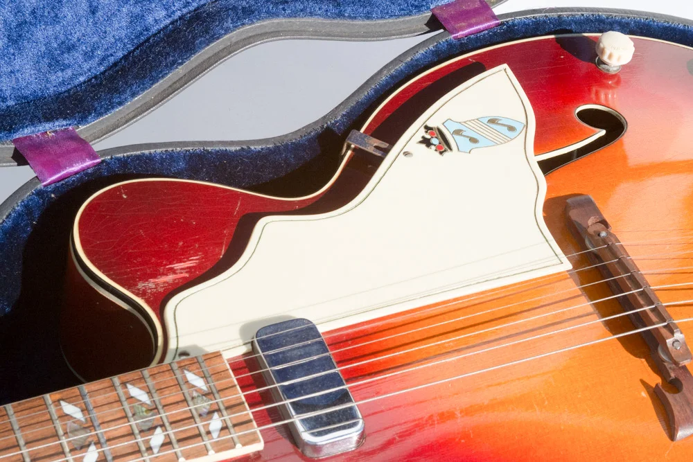 Honeybee Vintage 1950s Kay 1356 Aristocrat branded Silvertone16.jpg