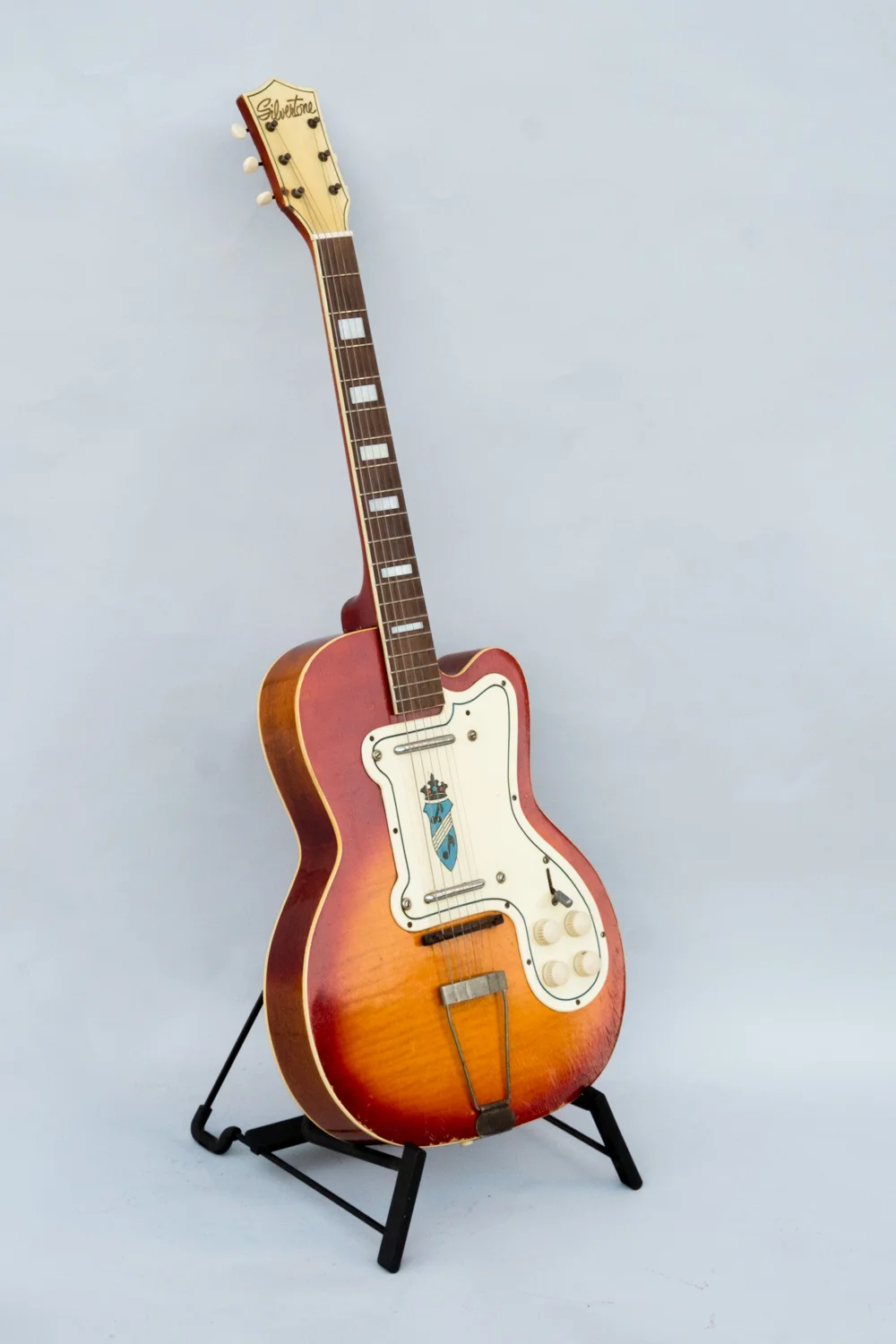 1956-57 Kay K161 Thin Twin Branded Silvertone "Jimmy Reed"