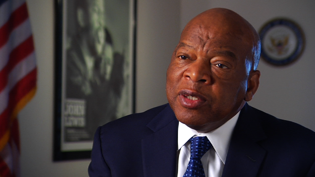  Rep. John Lewis Rep. John Lewis was born into a family of Alabama sharecroppers in 1940. While attending Fisk University, he participated in sit-ins at segregated lunch counters in Nashville. He joined SNCC in 1961and was elected chairman two years 