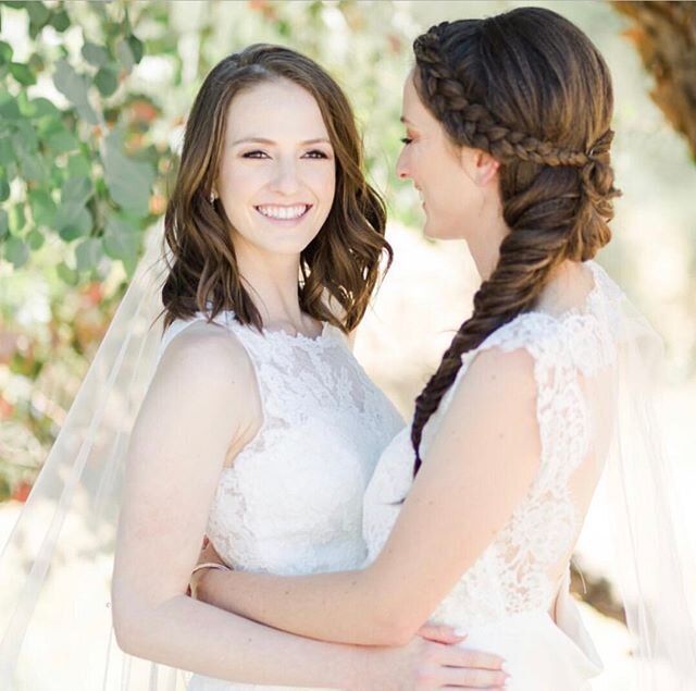 H E L L O  G O R G E O U S // When you can't get enough of the love of your life standing in front of you. Alicia &amp; Roni's wedding day was pure joy.  Their story was evident in every details of their wedding. ⁠
・・・⁠
Planning &amp; Design: @centra