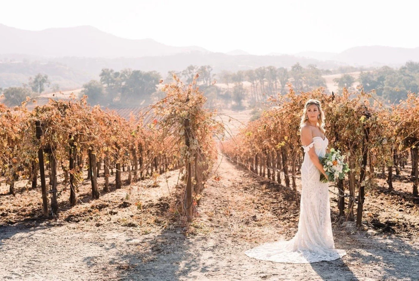 Fall vibes in full effect 🍁🍇 we&rsquo;re obsessed with how the vines turn from vibrant green to the prettiest orange!⁠
⁠
Planner: @riverseventplanning⠀⁠
Photographer: @hannahkatephotography⁠
Video: @central_coast_videography⁠
Venue: @ancientpeaksba