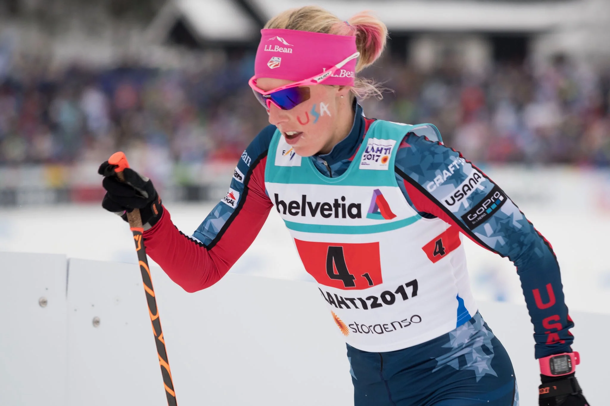 Olympic Skier Kikkan Randall