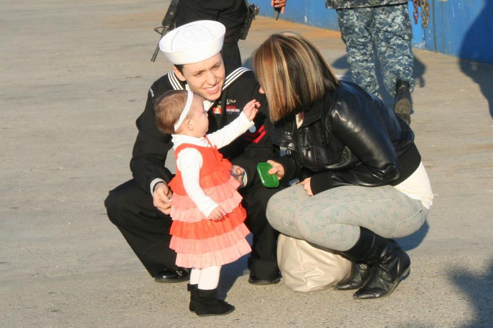 Deployment 2012 surprising my Skyler with my weight loss! 