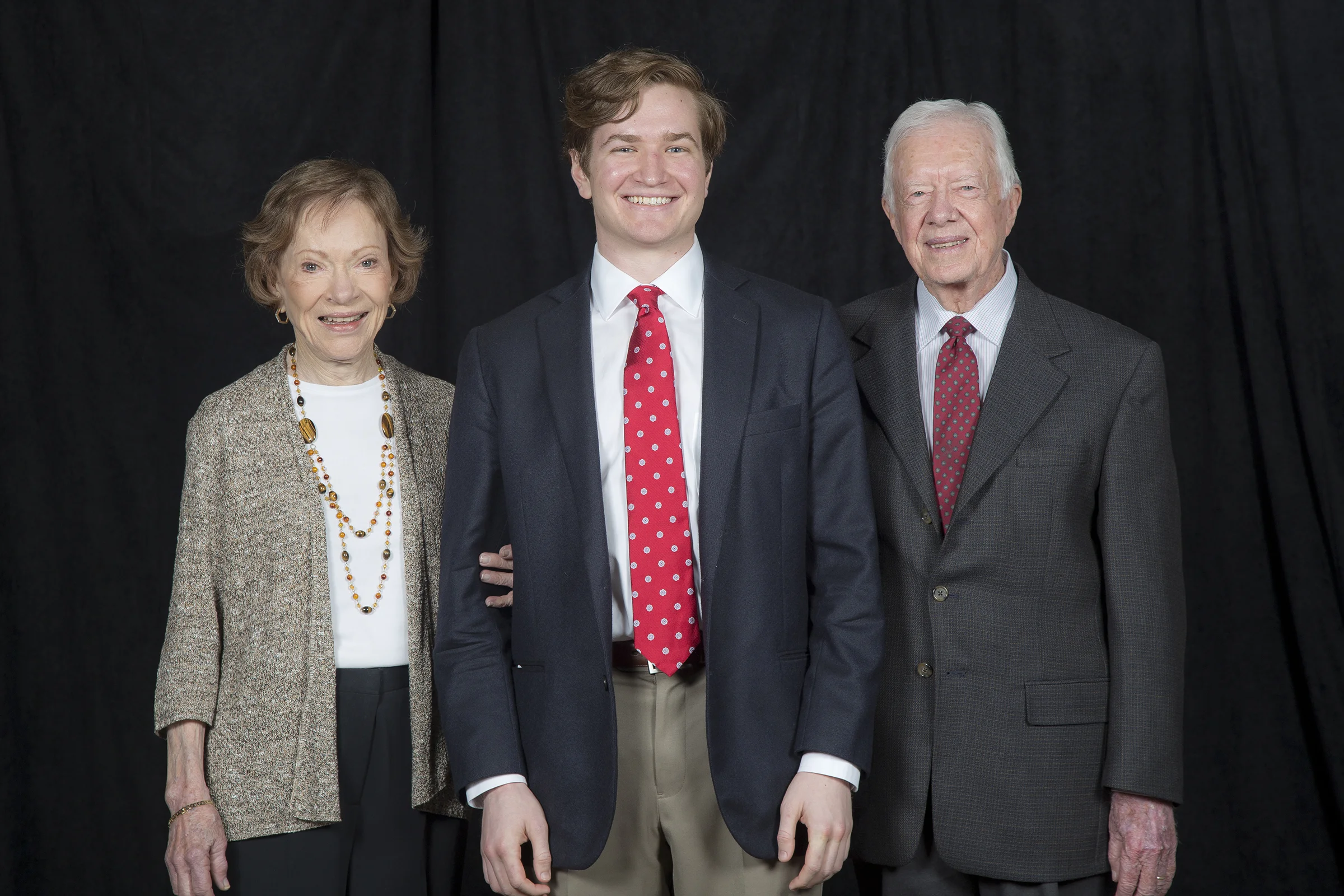 This is me with Jason Carter’s grandparents.