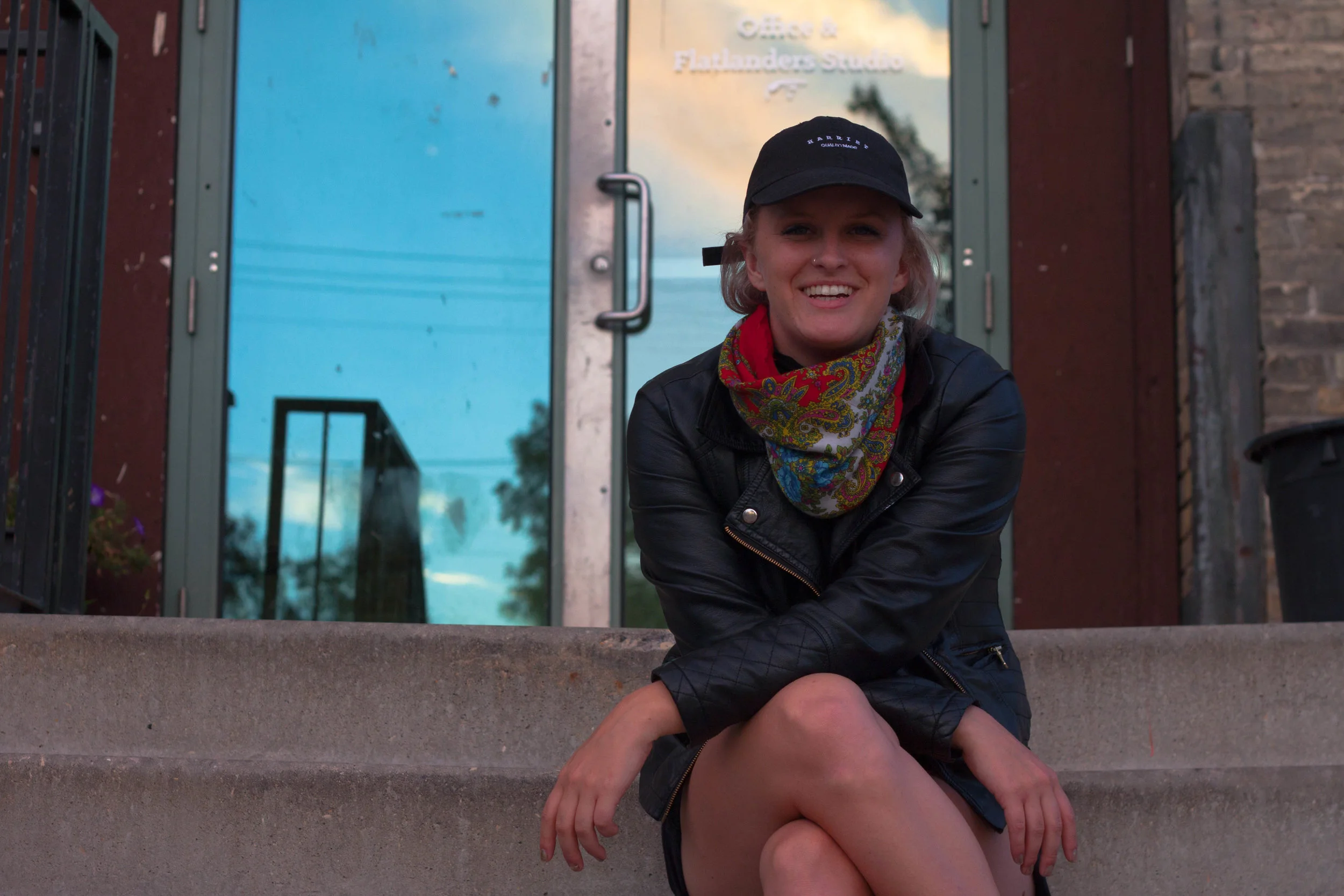 Chloe Chafe, one half of Synonym Art Consultation.