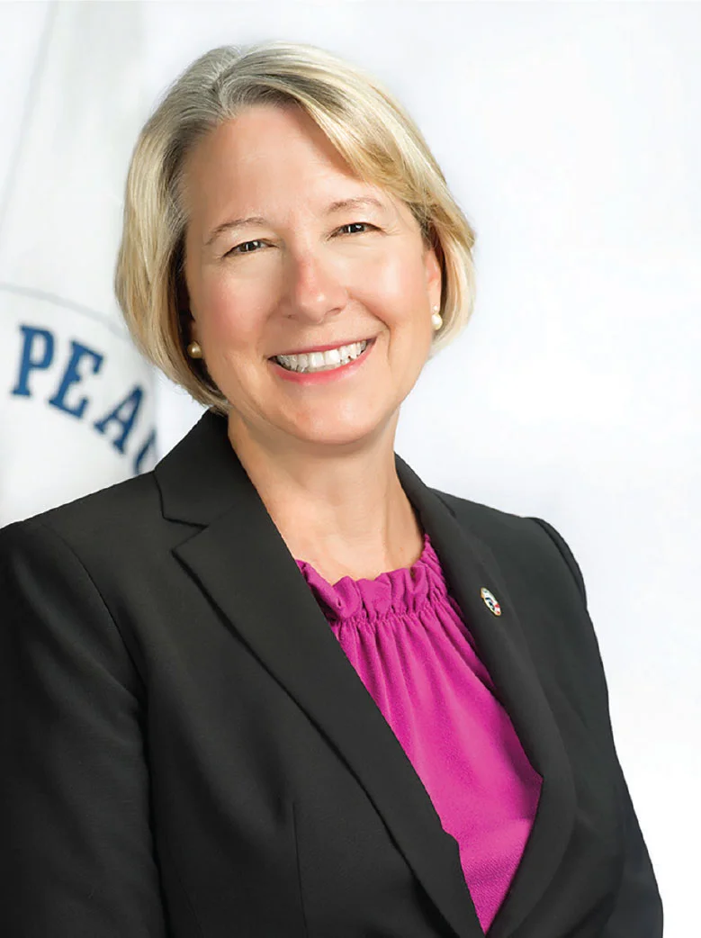 The 19th director of the Peace Corps, visited UTEP in April to announce that the University was one of the Peace Corps’ top volunteer-producing Hispanic-serving Institutions.