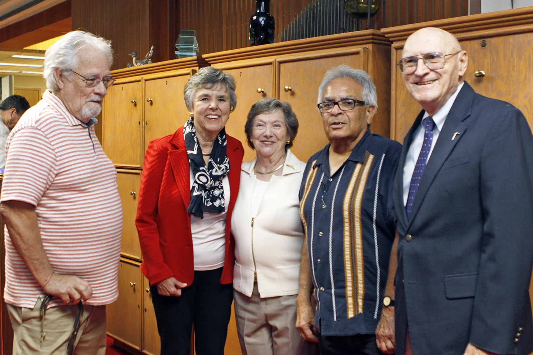 The University of Texas at El Paso’s University Library in October 2016 held a reception in honor of former UTEP President Haskell Monroe Jr. and his wife, Jo Monroe, in recognition of their gift of $250,000 to the Library’s Special Collections Department. During the reception, the Research Room in Special Collections will officially change its name to the Jo and Haskell Monroe Jr. Special Collections Research Center. Monroe Jr. is an educator and administrator who served as UTEP President from July 14, 1980, to June 30, 1987. During his tenure, he helped increase private financial support enabling the construction of the University Library and established the Junior Scholars Program that offered students the chance to take University courses for credit while still attending high school. In 2013, the Monroe’s established the Jo and Haskell Monroe Jr. Library Special Collections Endowment, which provides a permanent source of support to ensure that critical research is possible through the use of the archives of the University Library.
