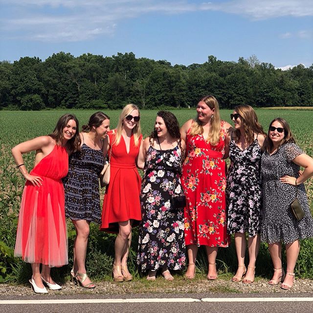The band got back together this weekend to celebrate two wonderful humans. We also officially perfected the casual laughing pic 😆 Congrats @slabymaryjane and @ddopirak!