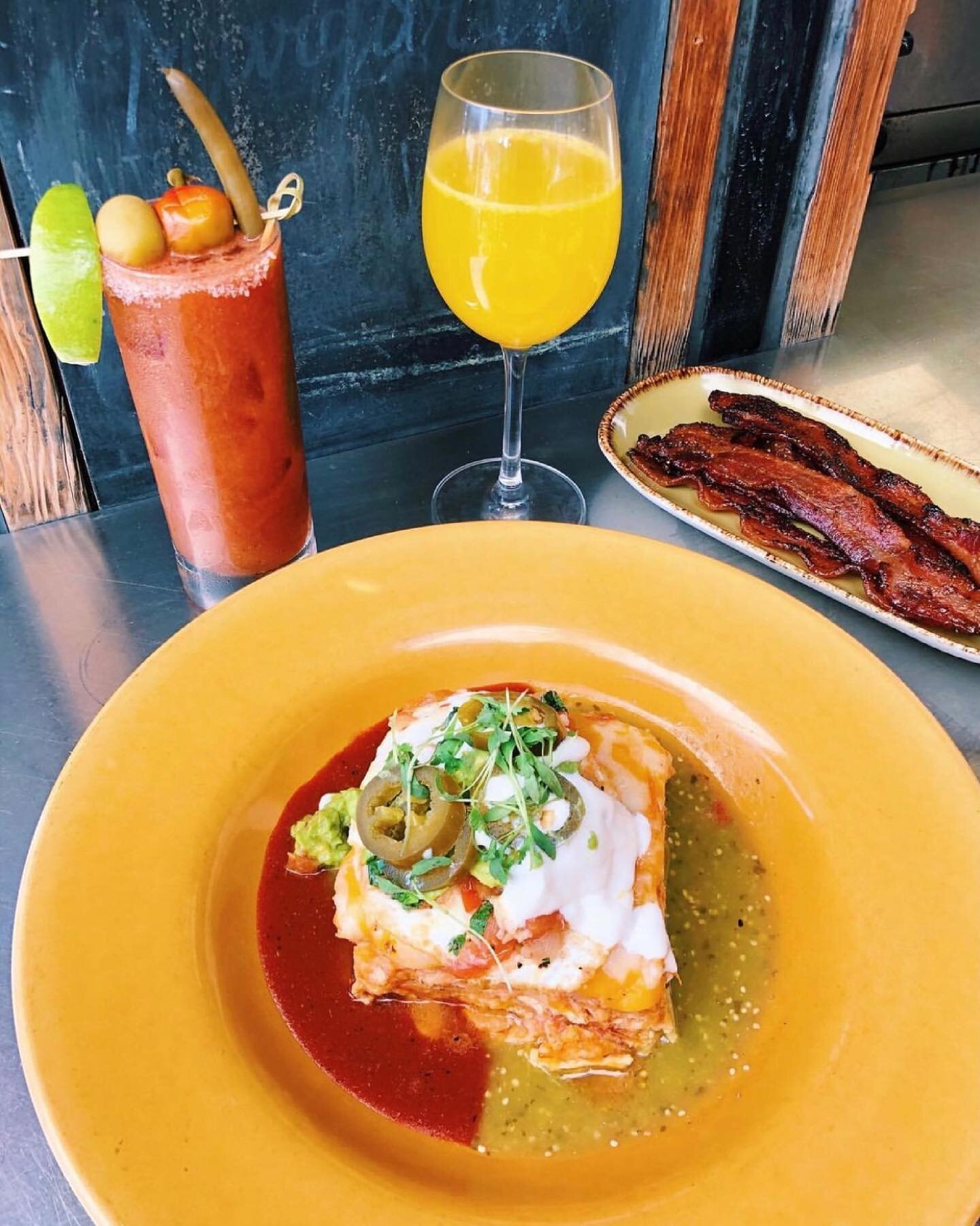 Boozy Brunch &amp; Bottomless Mimosas are on until 2:30! See you today! 🥂