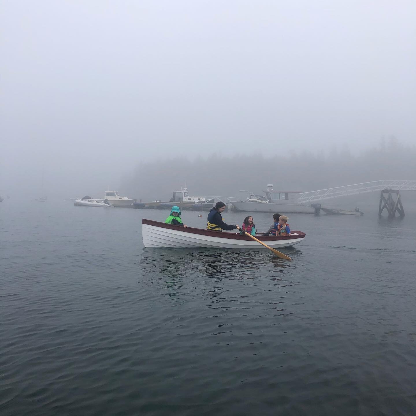 Week 4 wrap up! This week we went on many foggy day adventures, rescued a butterfly from the boathouse, built driftwood fish, started our version of Capture the Flag, and wrapped up the week with some nice sailing weather (finally!) #seasalts