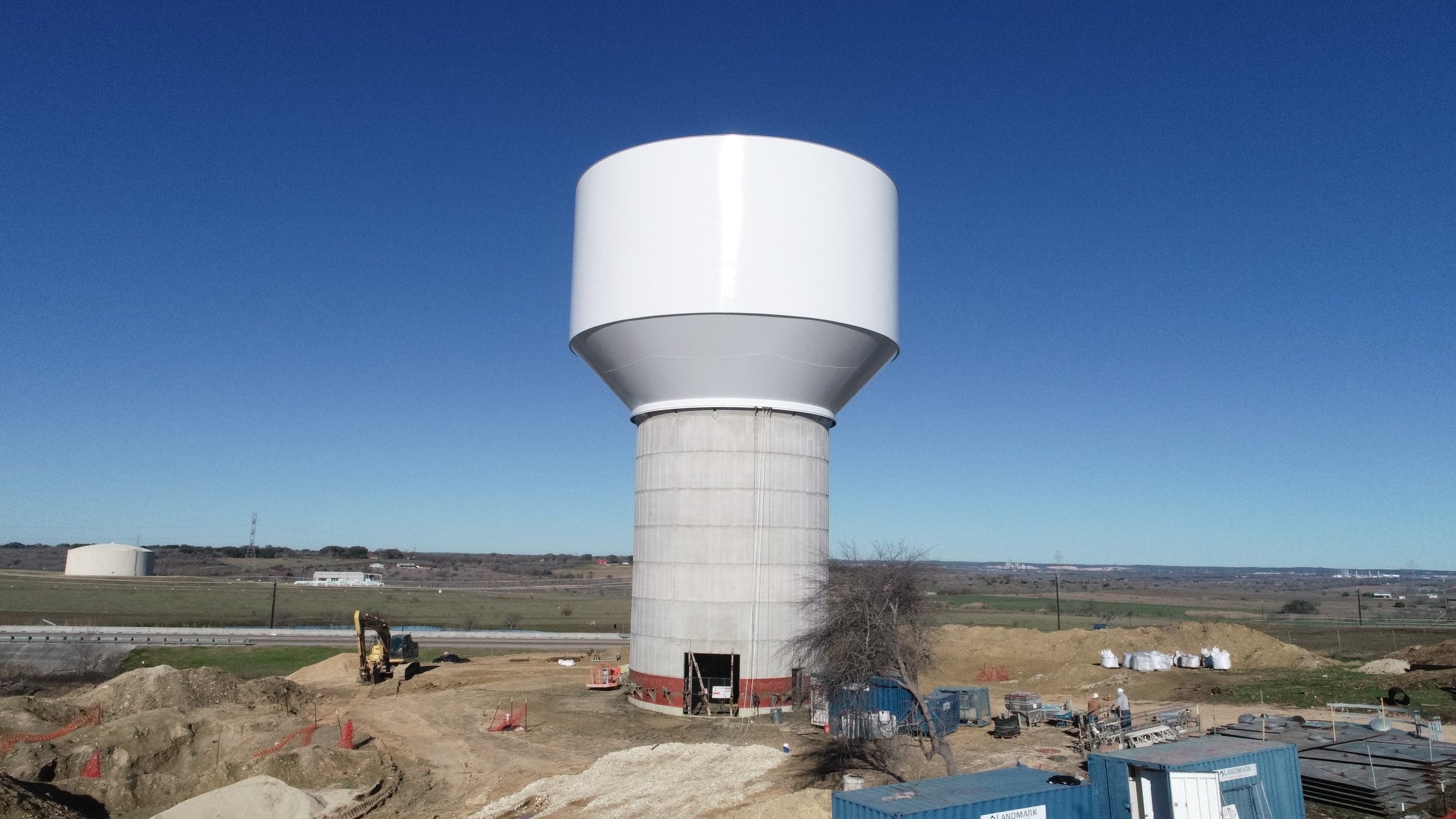 South Elevated Storage Tank, January 2024