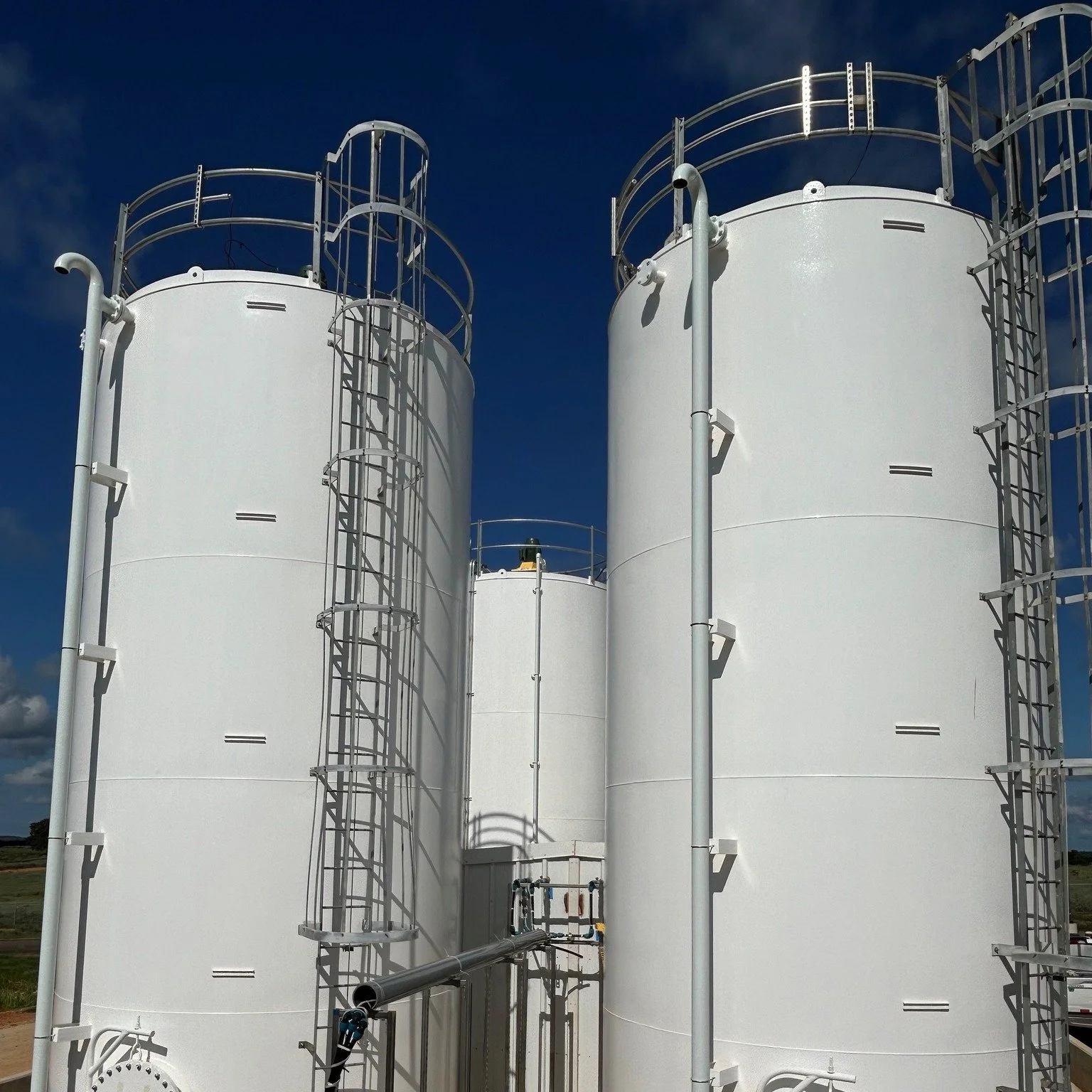 As part of our planned Water Treatment Plant Expansion, we will expand our lime feed system, pictured here.

The lime system is used to raise the pH of the native groundwater, which makes it less aggressive and ultimately blends better with our custo