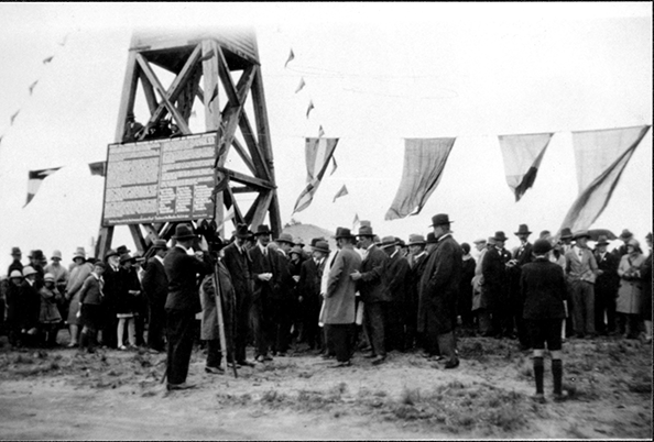 Opening Day at the Lookout Tower 1934