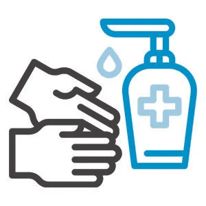 Hand sanitiser stations  have been installed for guests and staff use in public areas.