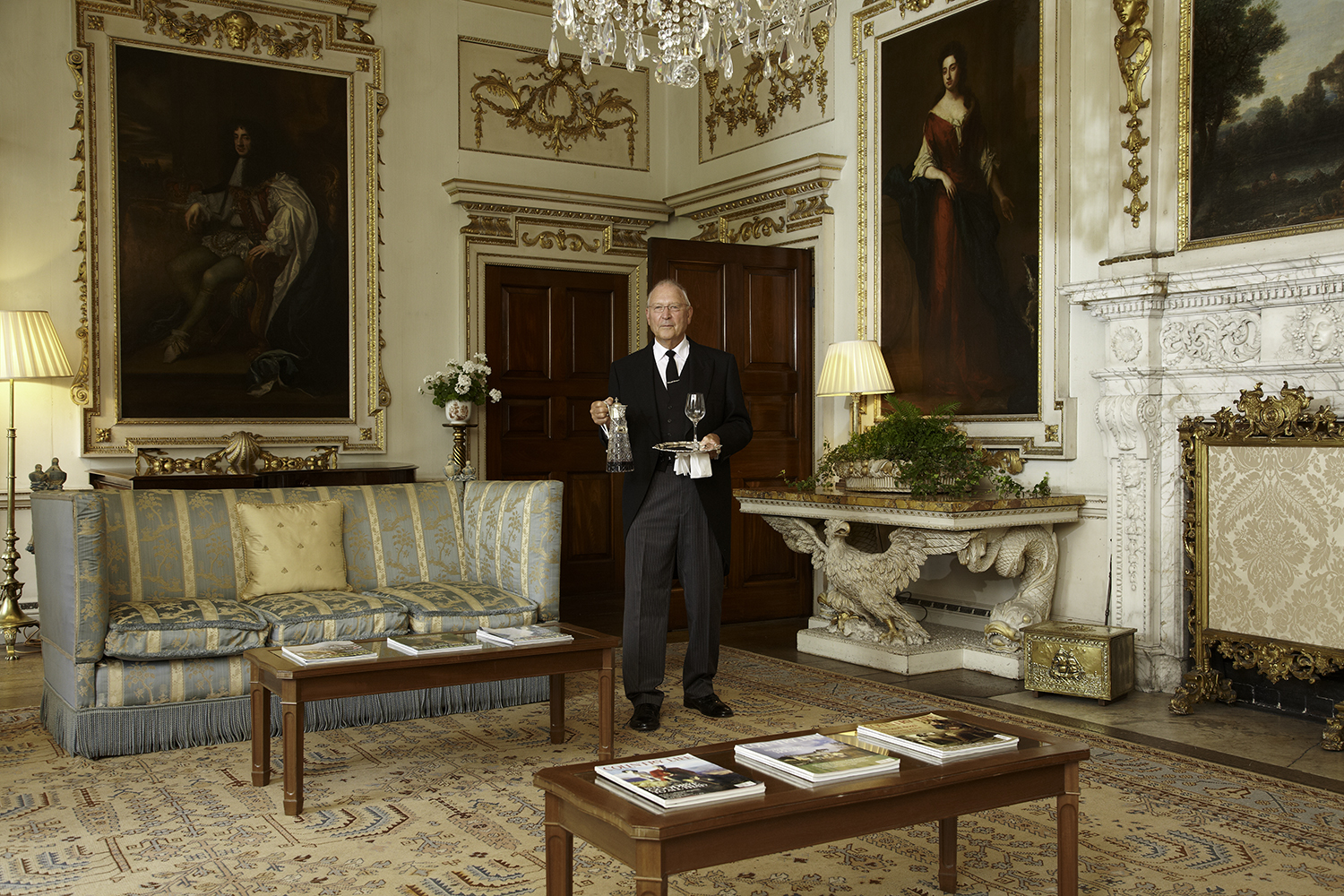   Meet Mr Fink.   The quintessential English butler   Read more about him  